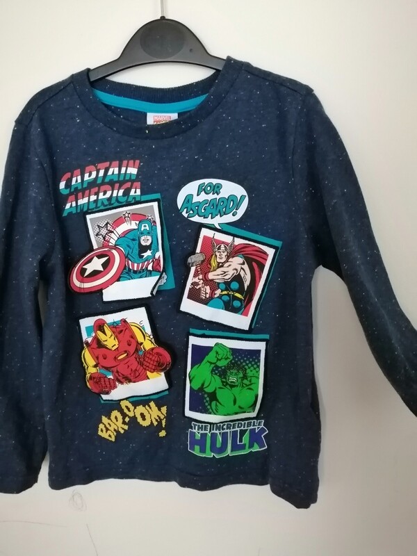 MARVEL Avengers long-sleeves age 5-6yrs