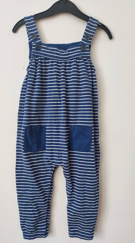 Blue strip jumpsuit size 12-18Months