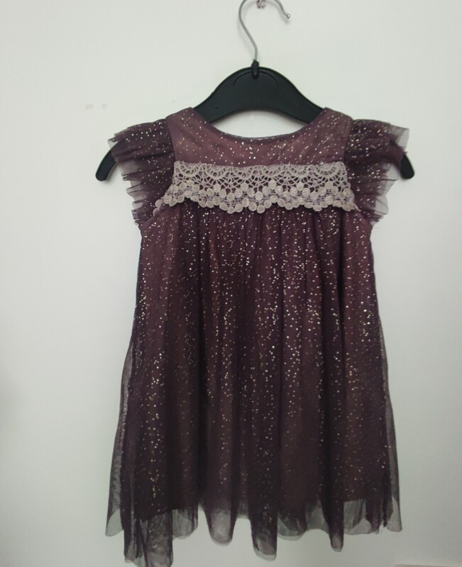 Glitter dress age 3-6mths