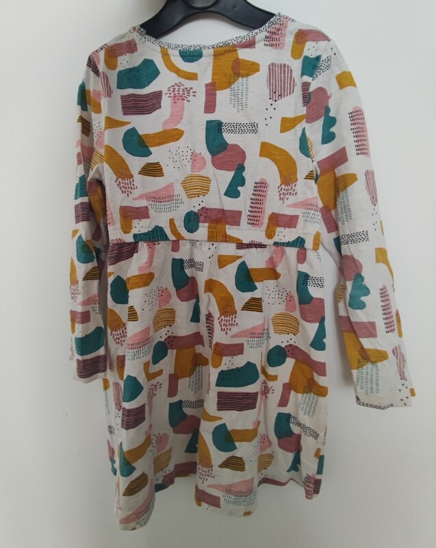 Multi-colour dress age 5-6 yrs old