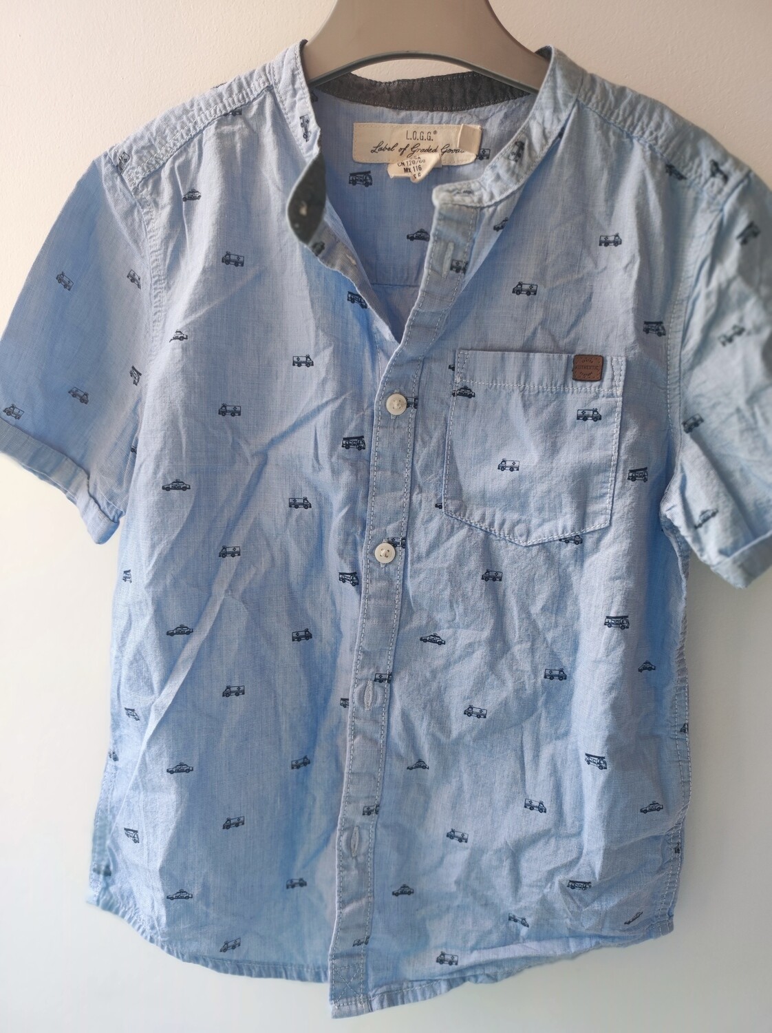 Blue shirt age 5-6 yrs old