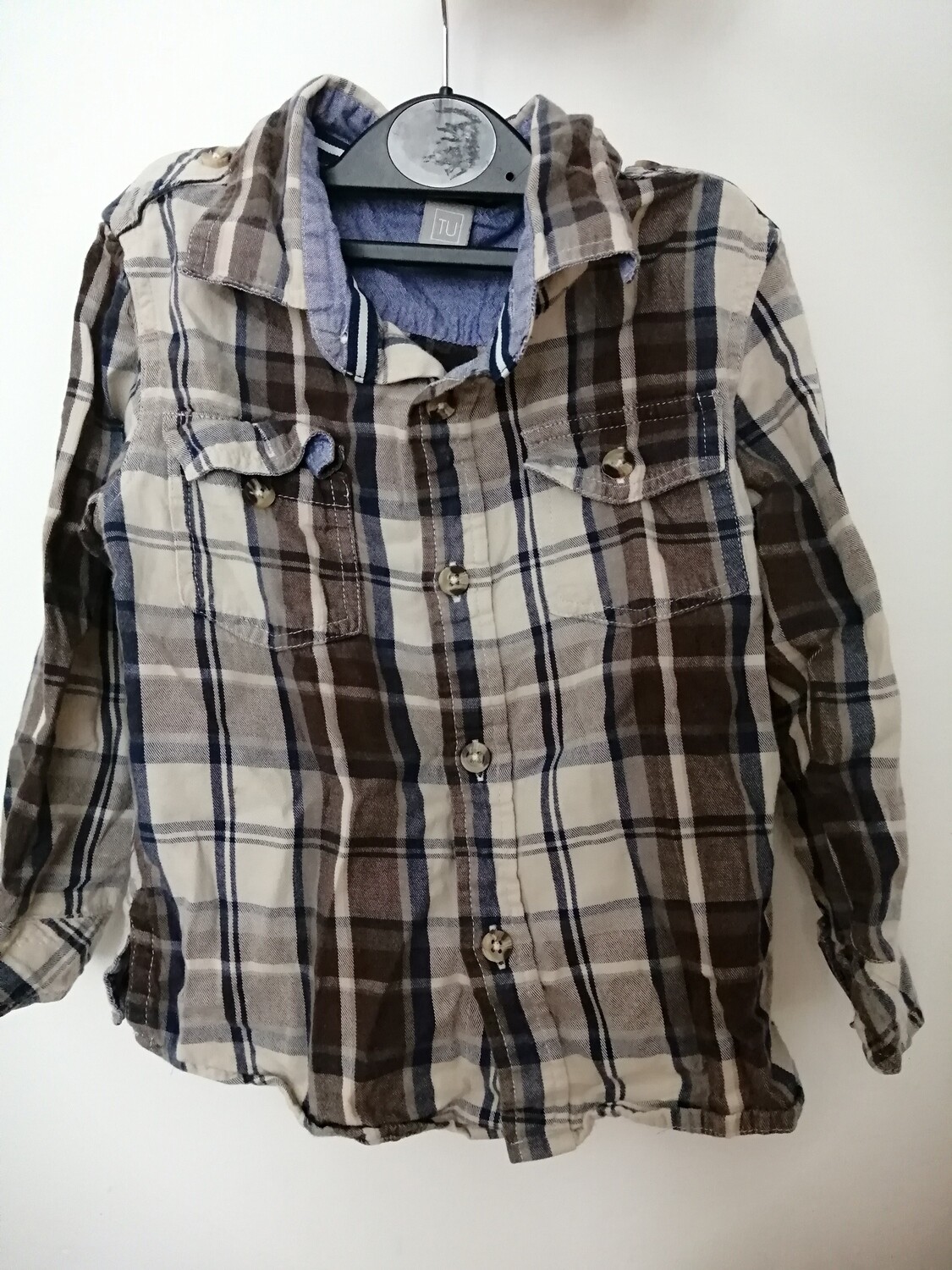 TU Check shirt age 2-3yrs