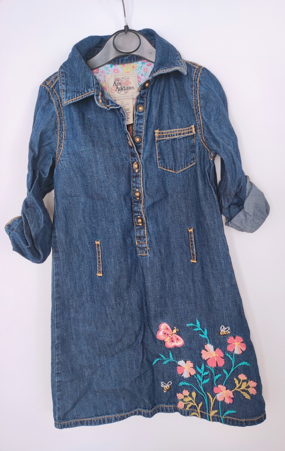 Arabella & Addison Jeans dress age 6-7yrs