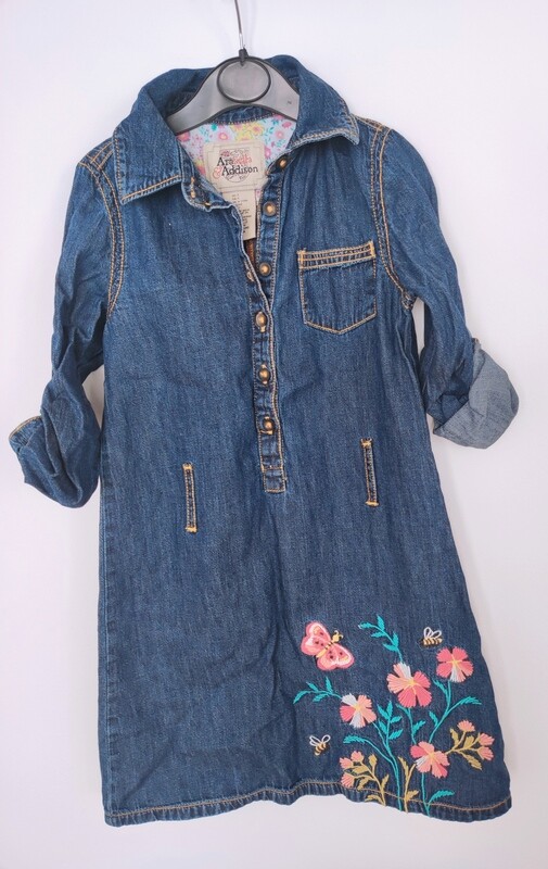 Arabella & Addison Jeans dress age 6-7yrs