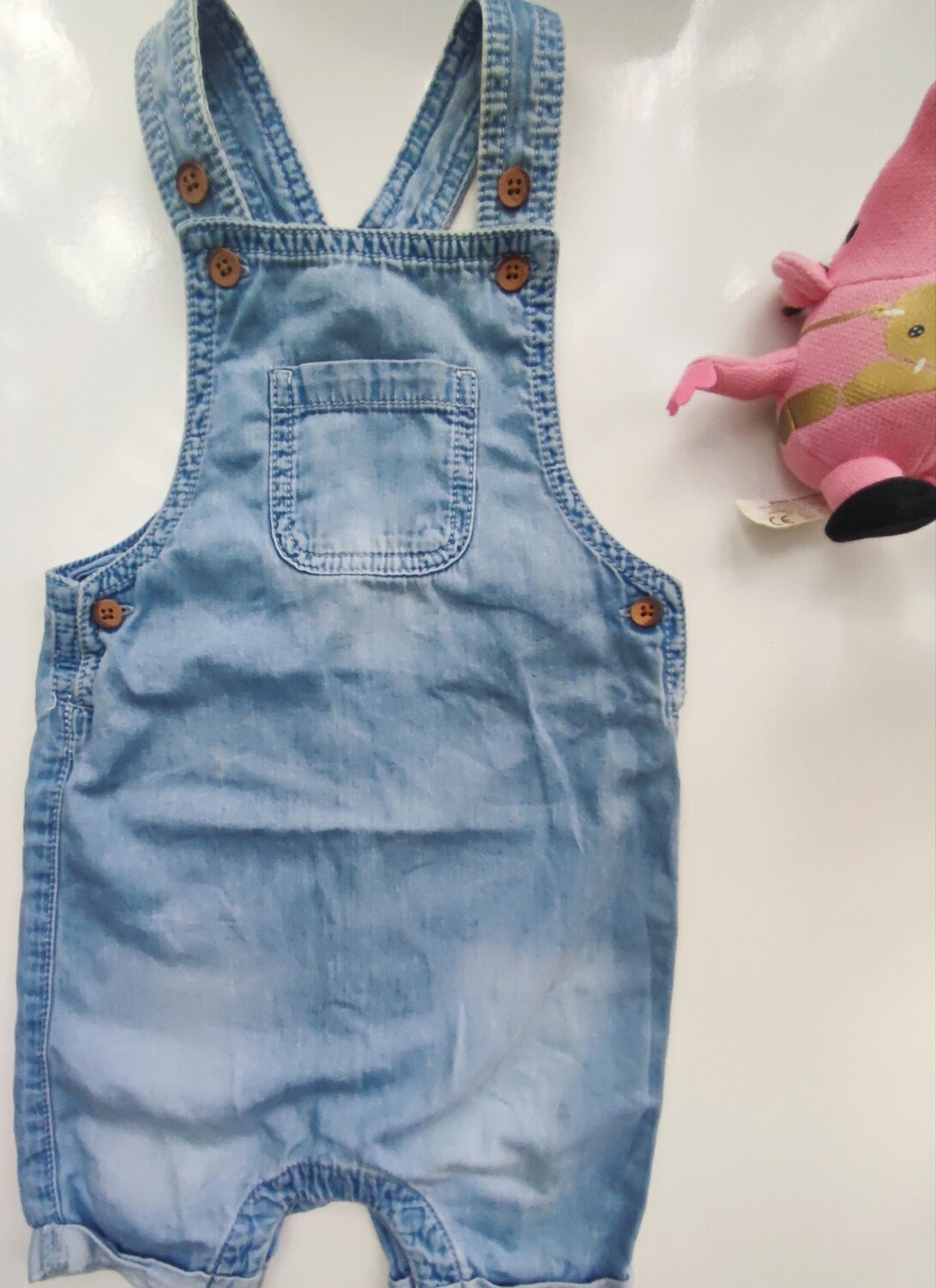 Blue  dungaree age 12-18MTHS
