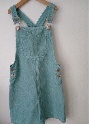 M & S Buckled Corduroy dress age 11-12 yrs