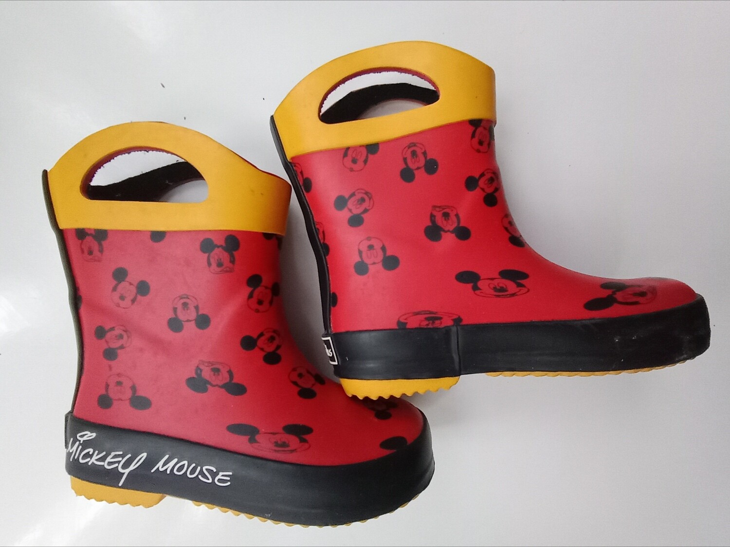 Mickey mouse boot size UK 5.5