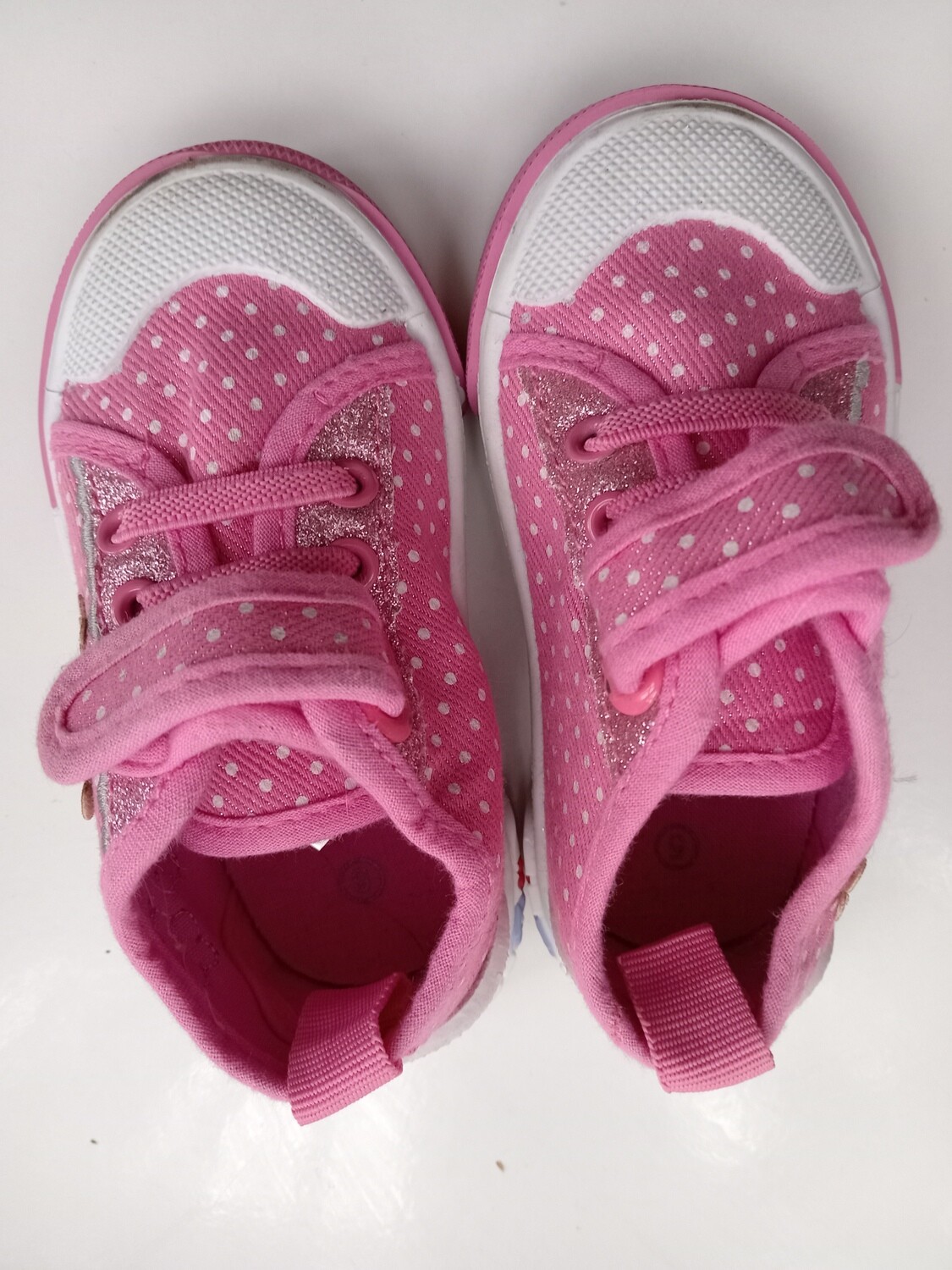Walk Right pink baby shoes size UK 5