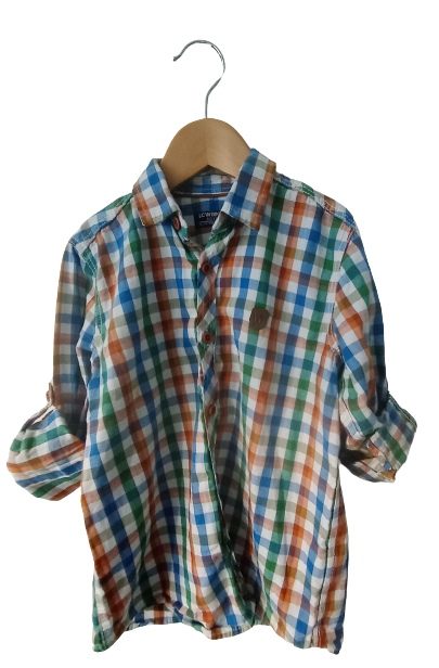 LC Walk Boys stripe shirt 6 - 7 yrs