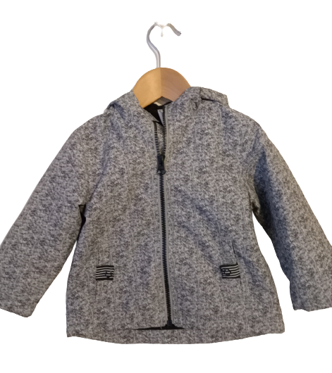 Little me Grey Jackets age 18 Months