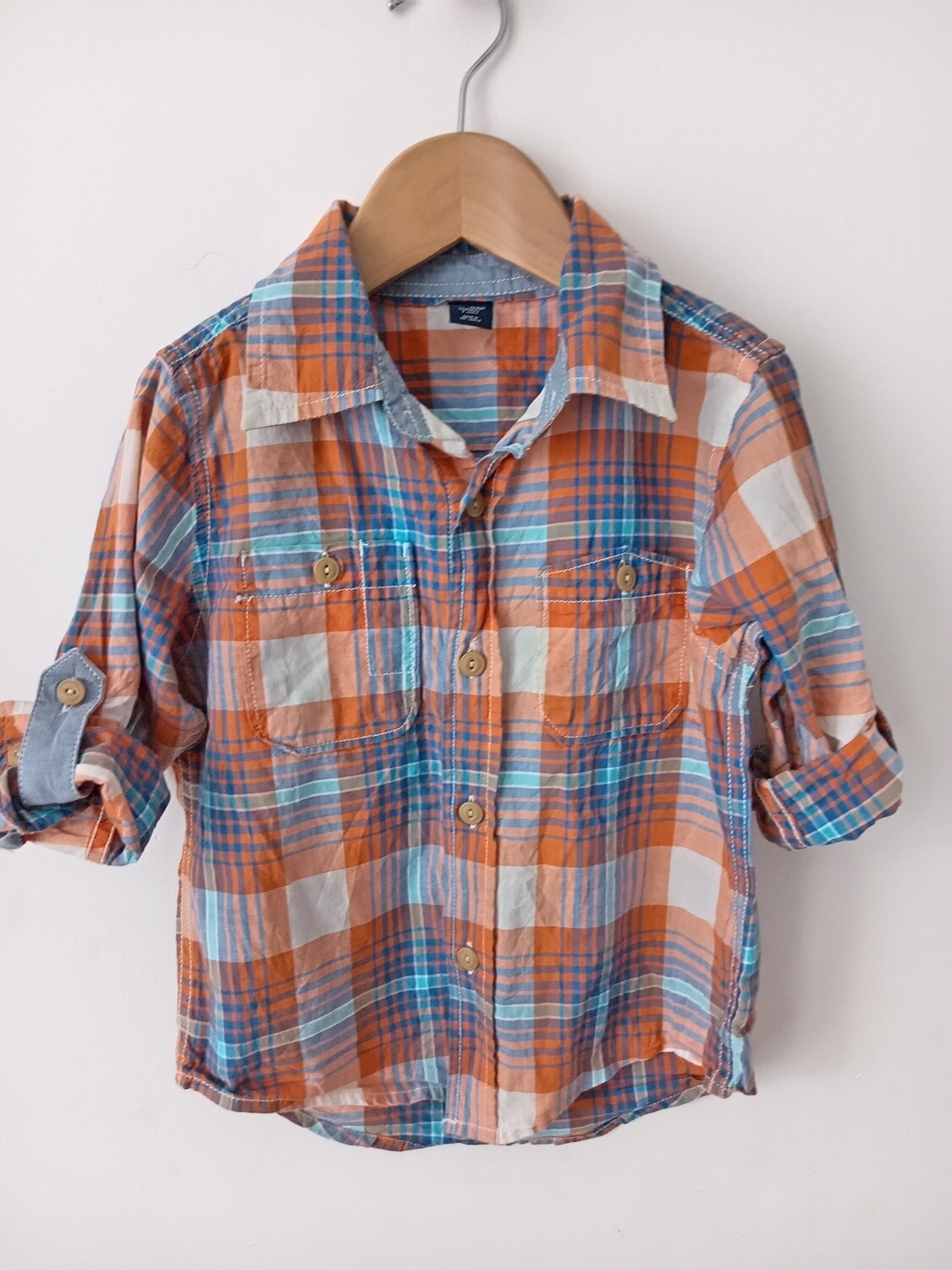 Baby Cap check long sleeve age 3yrs old