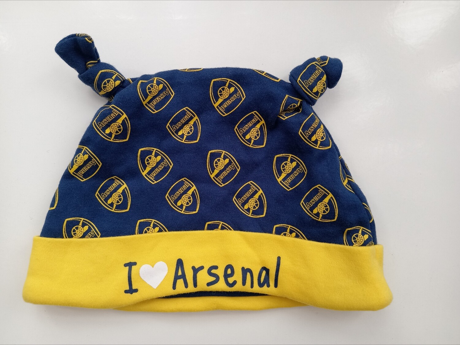 I love Arsenal age 6/9 months hat