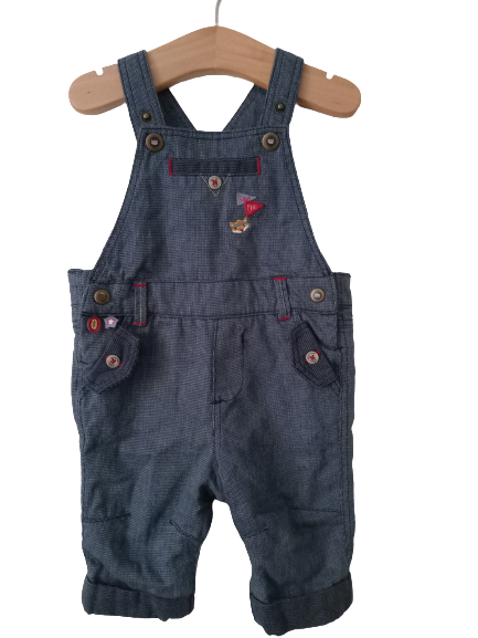 Sergeant Major Dungaree  blue mixed age 3 Months