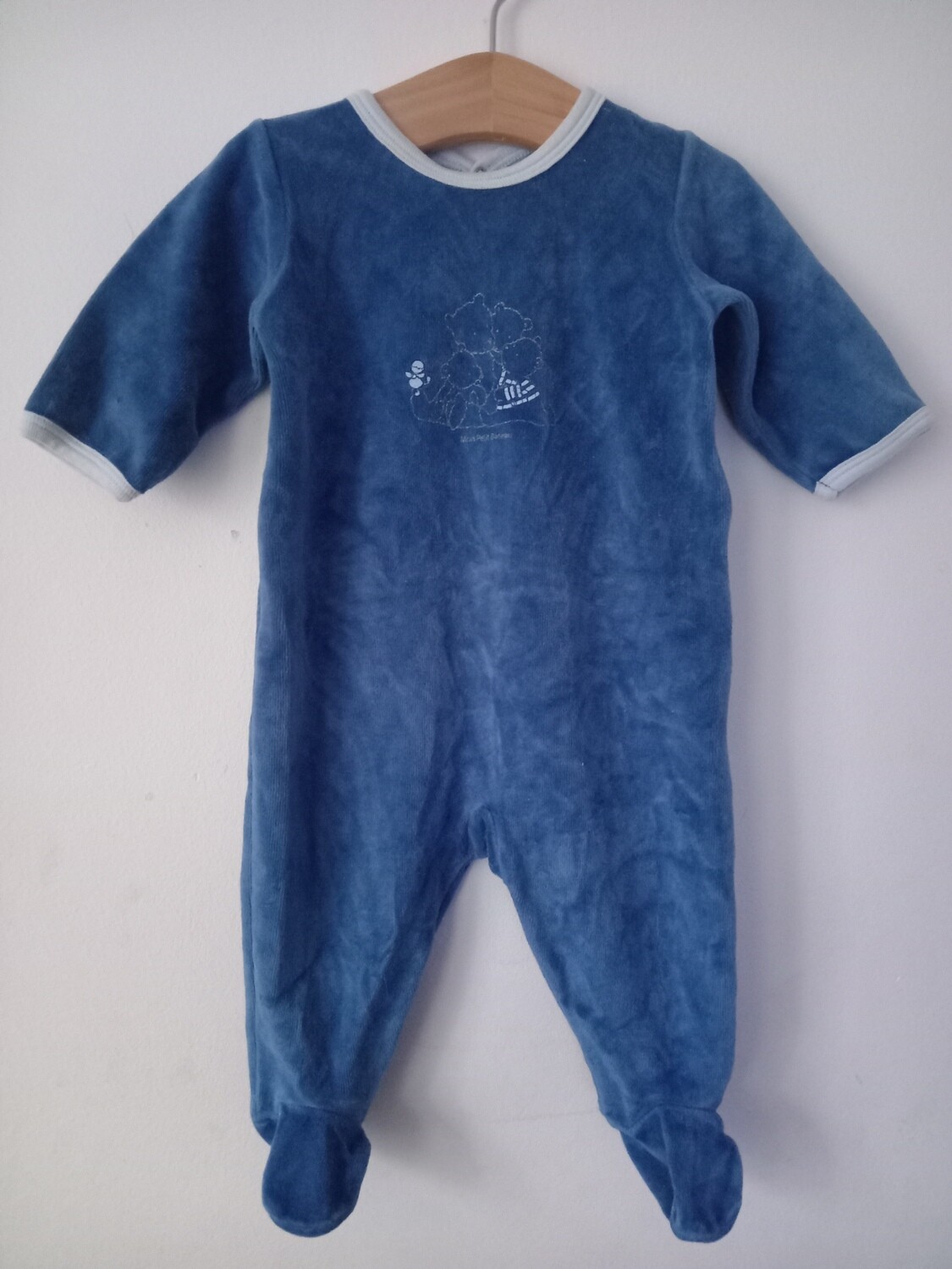 Blue bear patterns age 3 Months