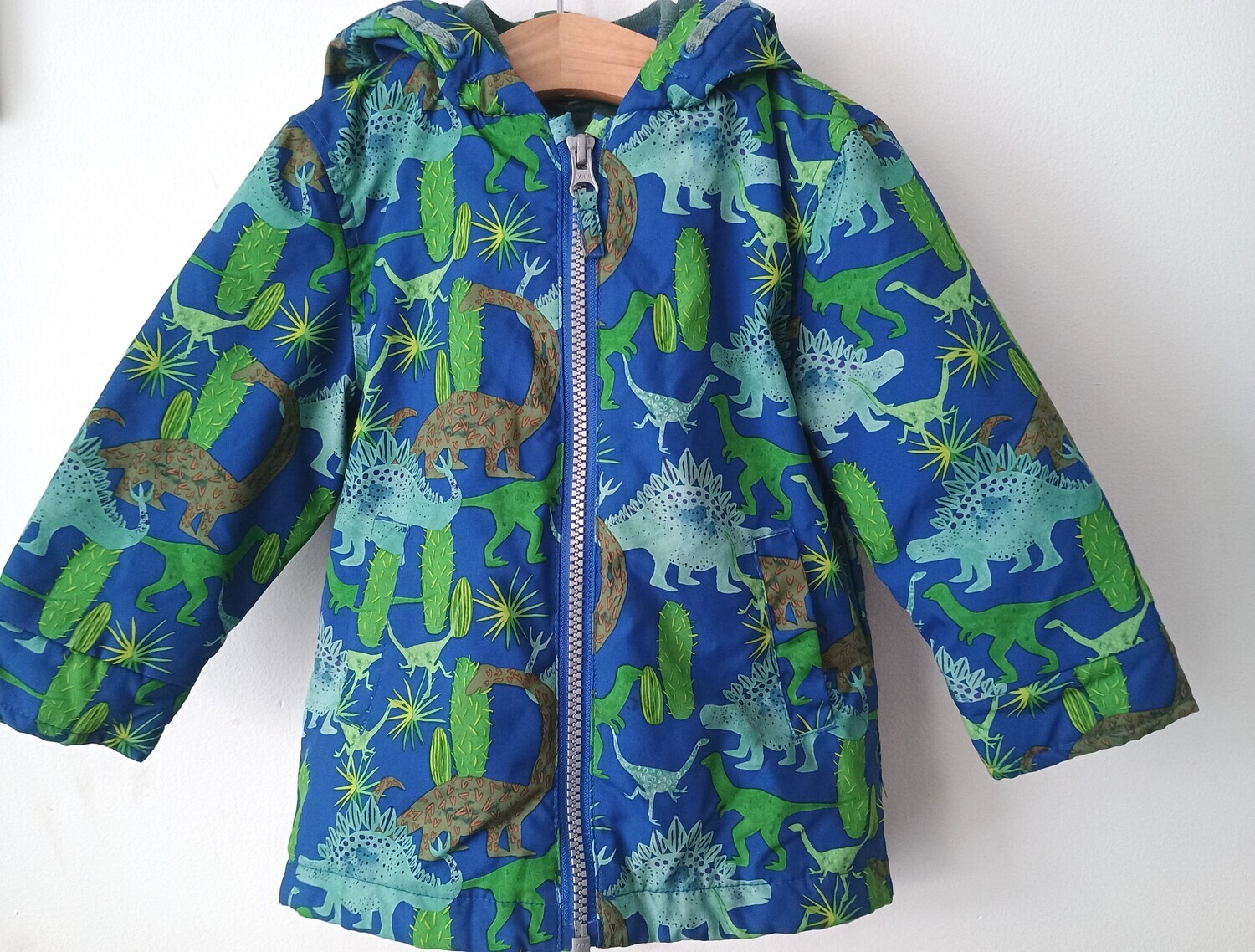 Dinosaur printed Coat
 age 9-12months