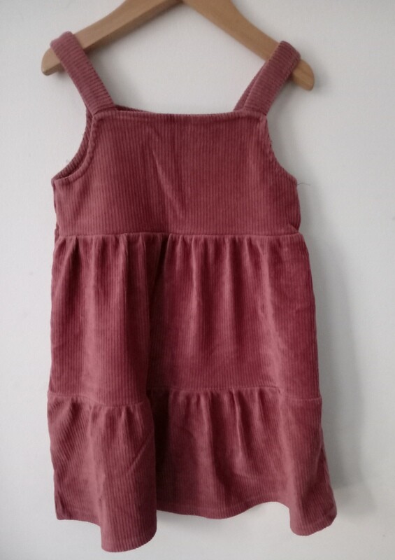 Corduroy dress age 3-4yrs old