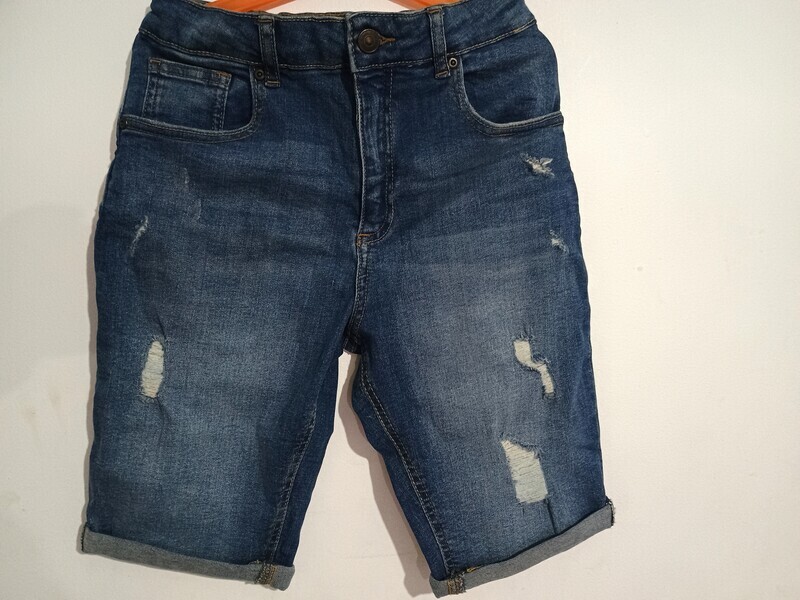 Blue Denim shorts age 11/12 yrs old