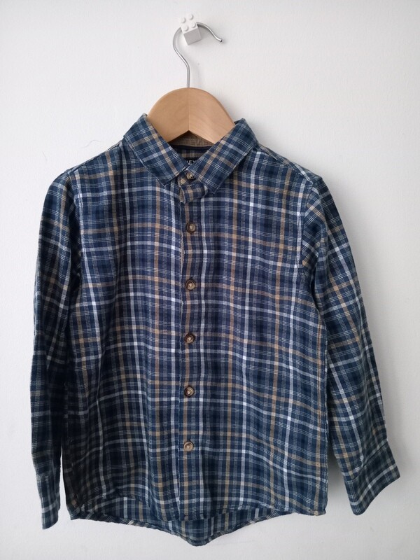 Blue Check shirt 2-3yrs old