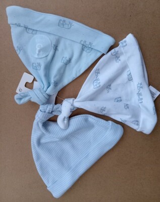 First born hats × 3 age 0-3 Months