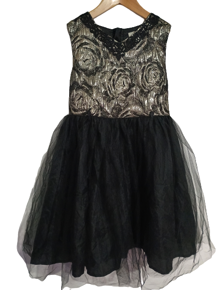 Black and Golden Tutu  dress age 8yrs old
