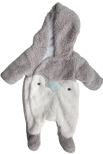 Grey Snowsuit age newborn