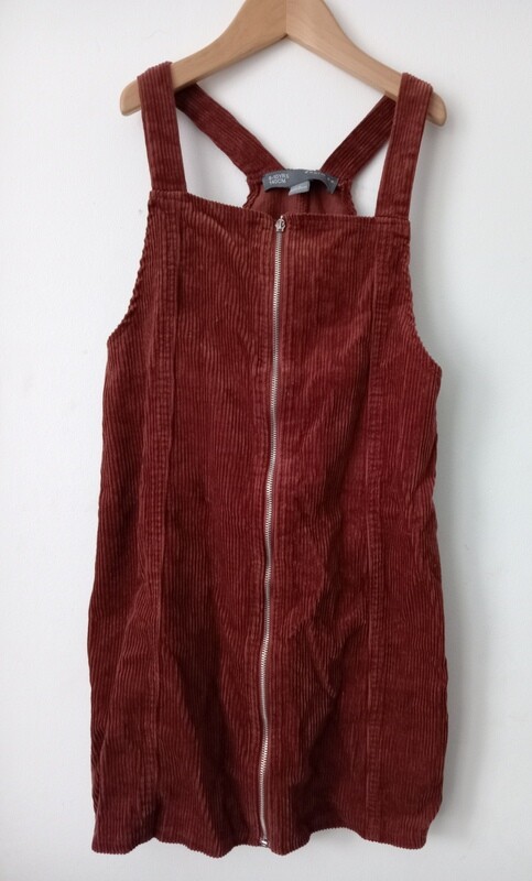 Girls Corduroy dress age 9-10yrs old