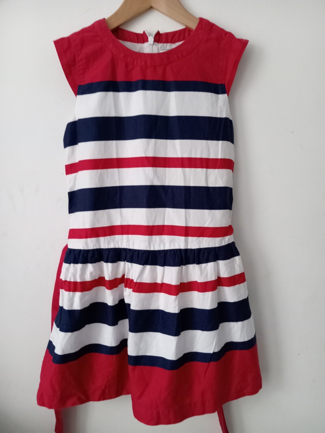 Red striped dress age 10yrs old