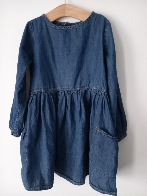 Denim dress age 4-5yrs old