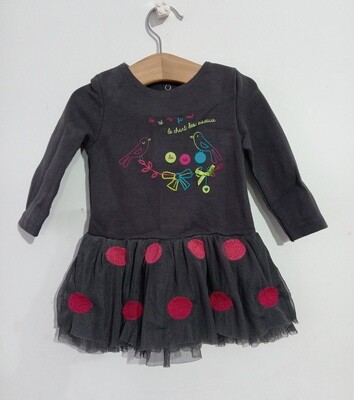 Orchestra grey dress age 6months