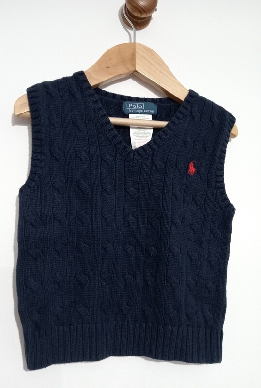 Navy blue Tank top age 24 Months