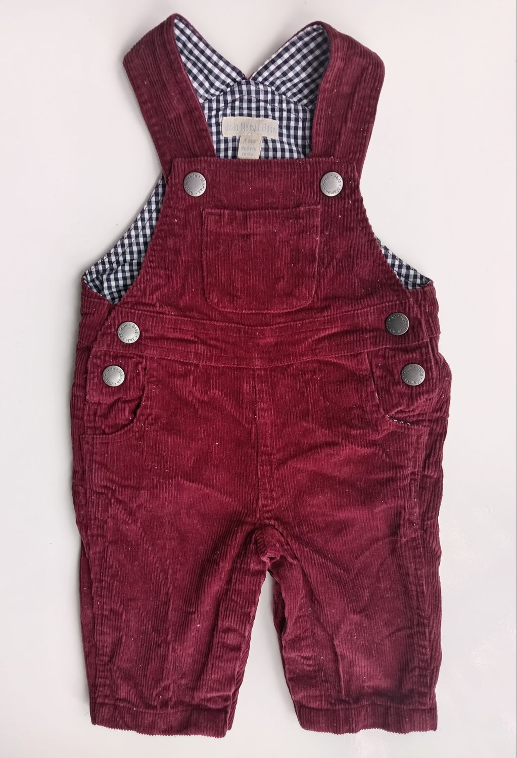 JoJo Maman  Dungaree age 3-6months