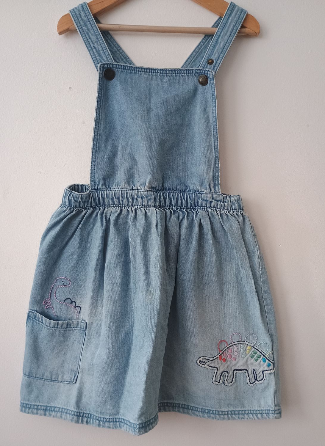 M&S Denim Pinafore outfit age 5-6yrs old