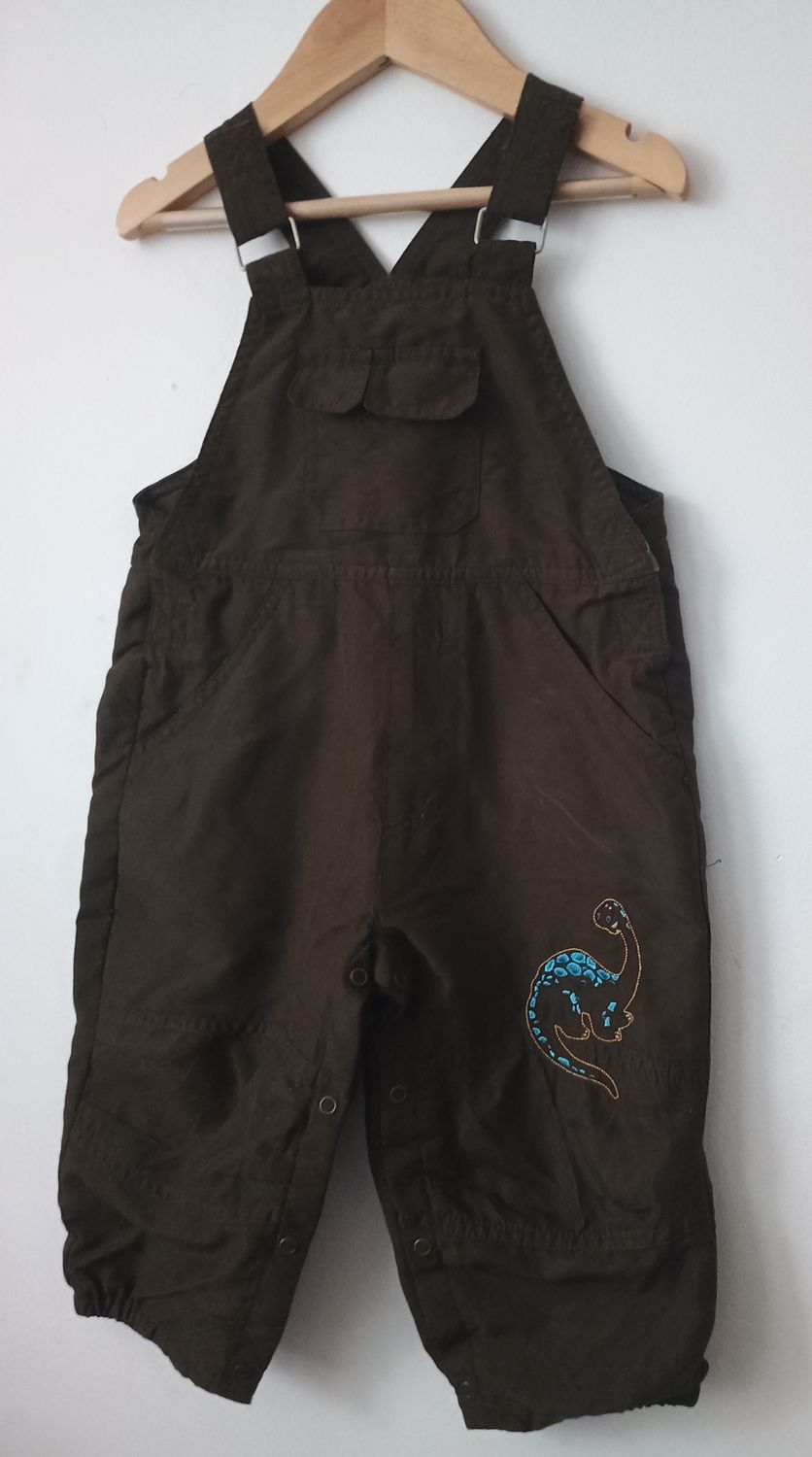 Boots green dungaree age 12-18months