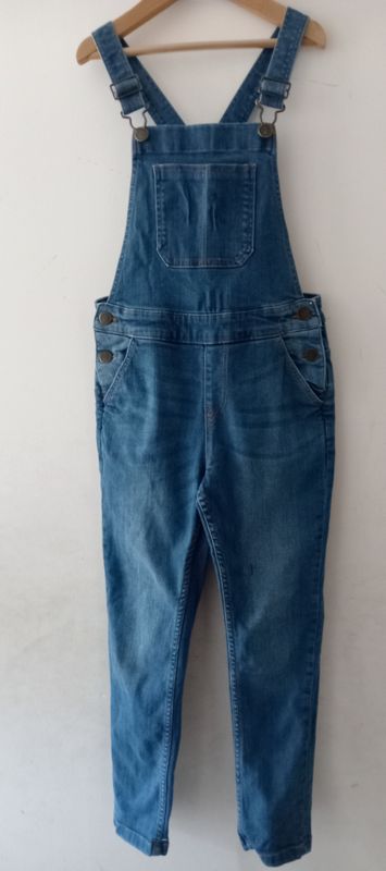 M&S dark denim jumpsuit age 8-9yrs old