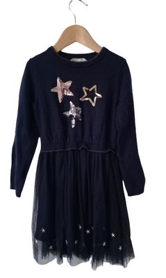 Star Knit dress age 5yrs old