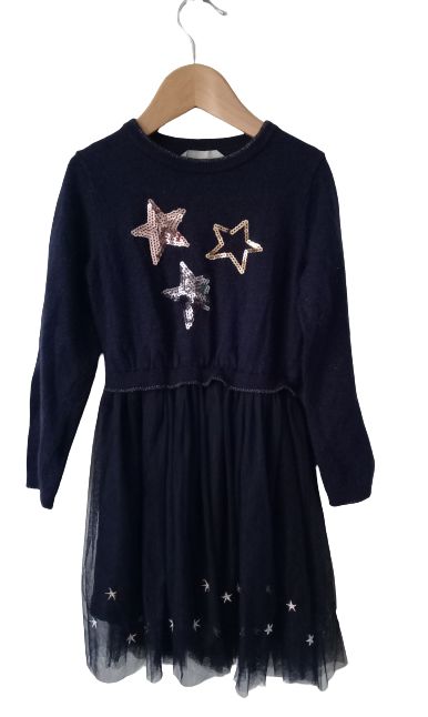 Star Knit dress age 5yrs old