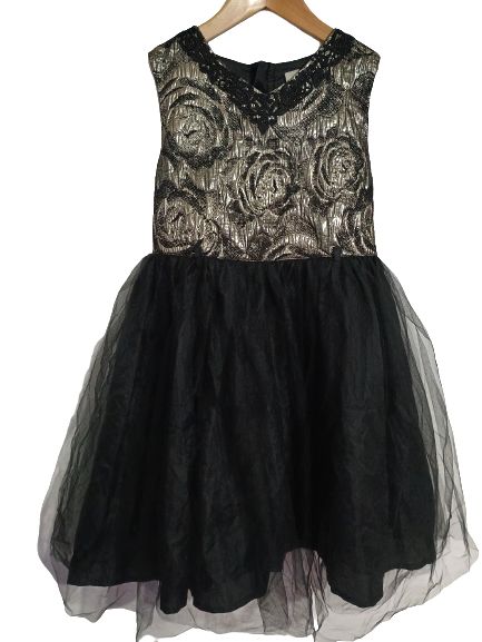 Black and Golden Tutu  dress age 8yrs old