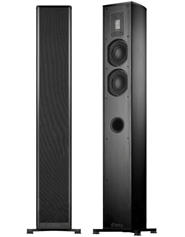 Piega Premium 501 schwarz eloxiert
