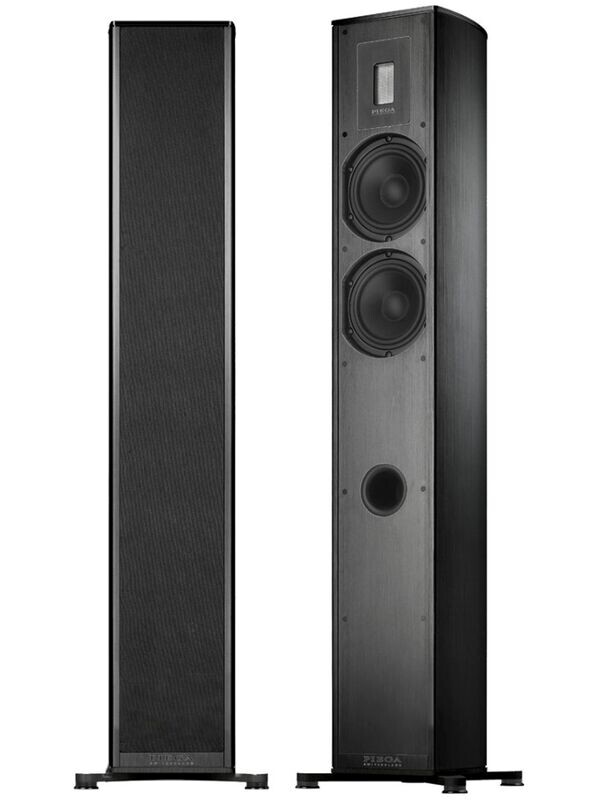 Piega Premium 701 schwarz eloxiert