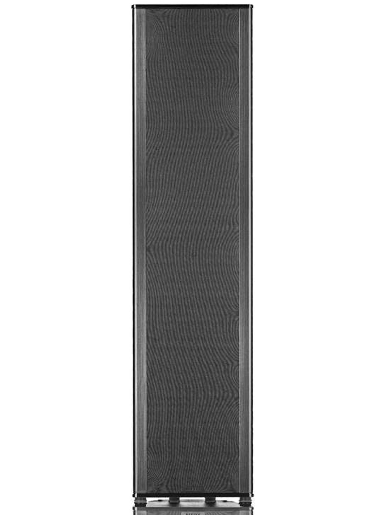 Piega Coax 811 Gehäuse schwarz eloxiert - Abdeckung Stoff schwarz