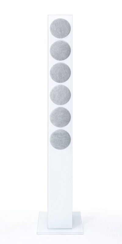 Revox Prestige G140 Speaker weiss/weisses Glas