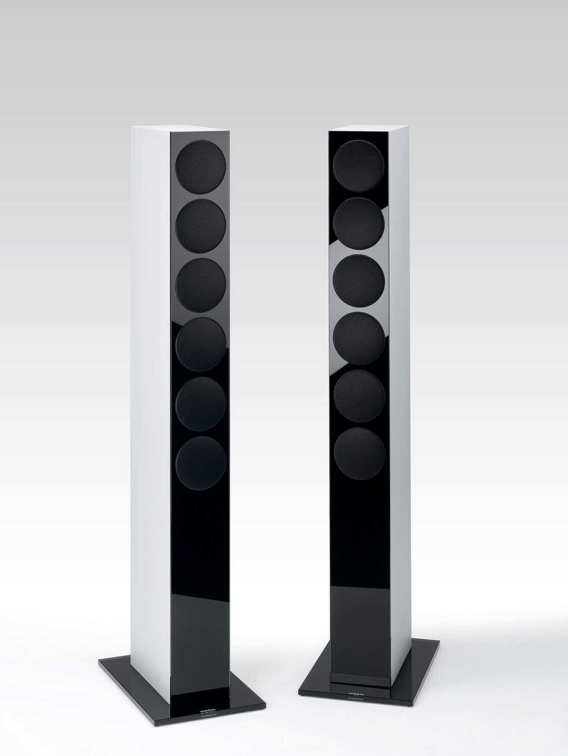 Revox Prestige G140 Speaker silber/schwarzes Glas