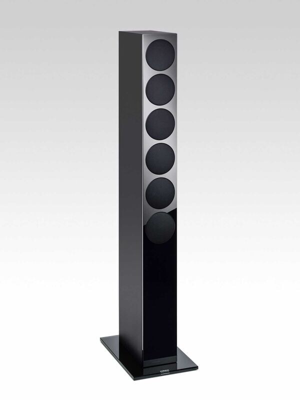 Revox Prestige G140 Speaker schwarz/schwarzes Glas