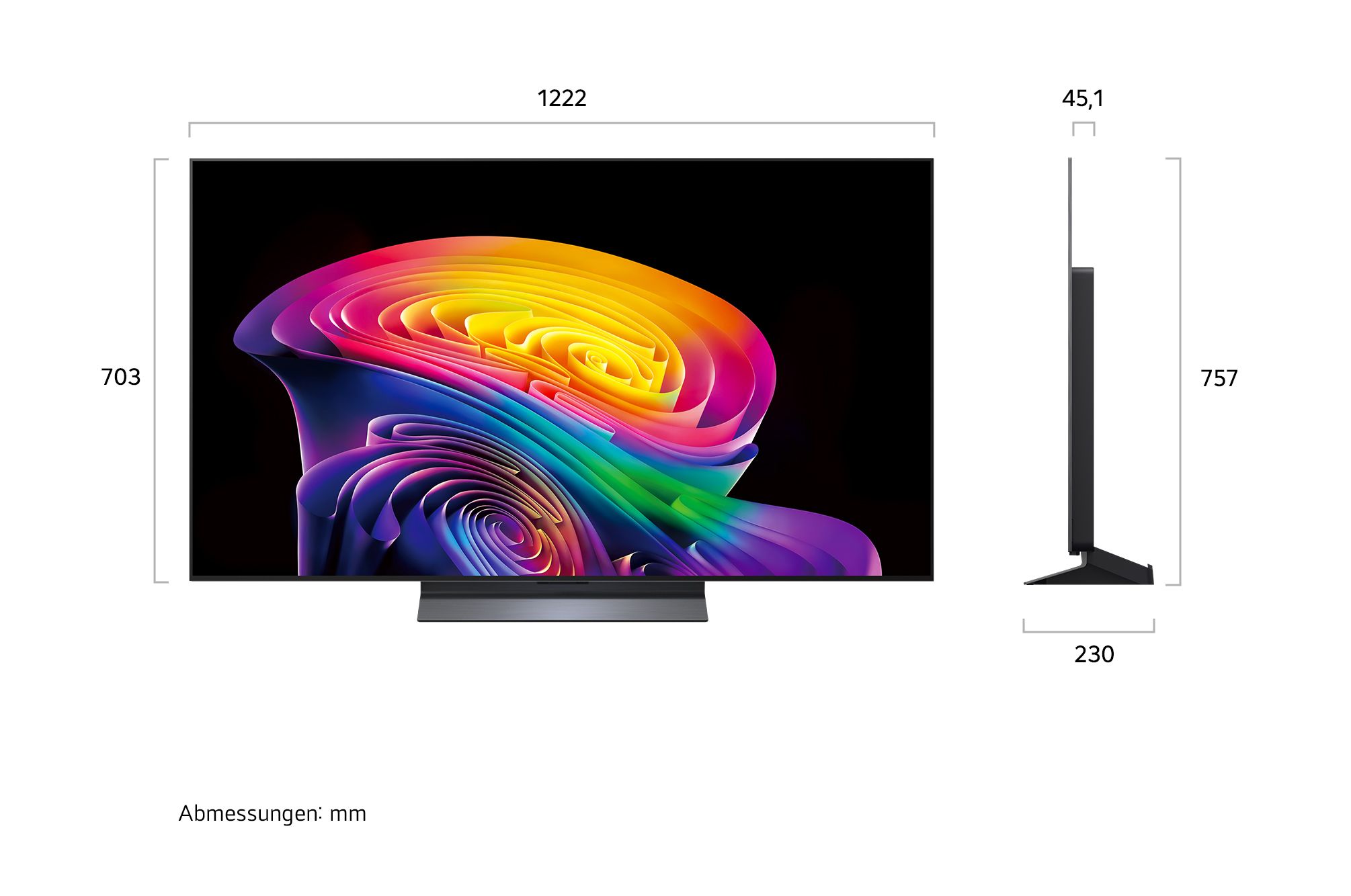 LG OLED55C69LB (55 Zoll, 4K, OLED evo)