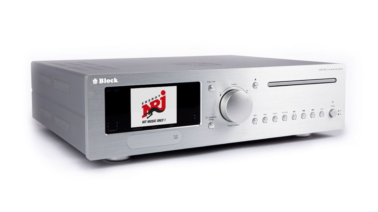 Block CVR-200 MKII Internet-Receiver Silber