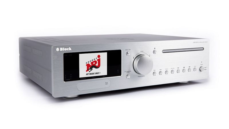 Block CVR-200 MKII Internet-Receiver Silber Block CVR-200 MKII Internet-Receiver Silber