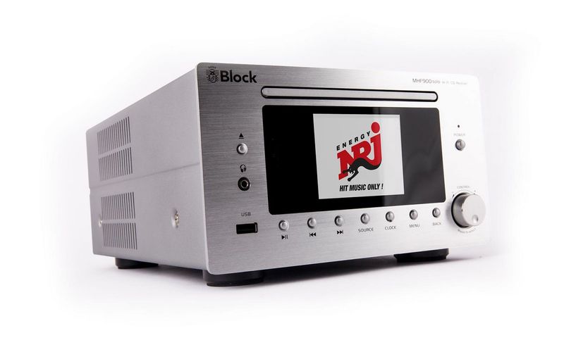 Block MHF-900 Solo Hi-Fi Anlage Silber Block MHF-900 Solo Hi-Fi Anlage Silber