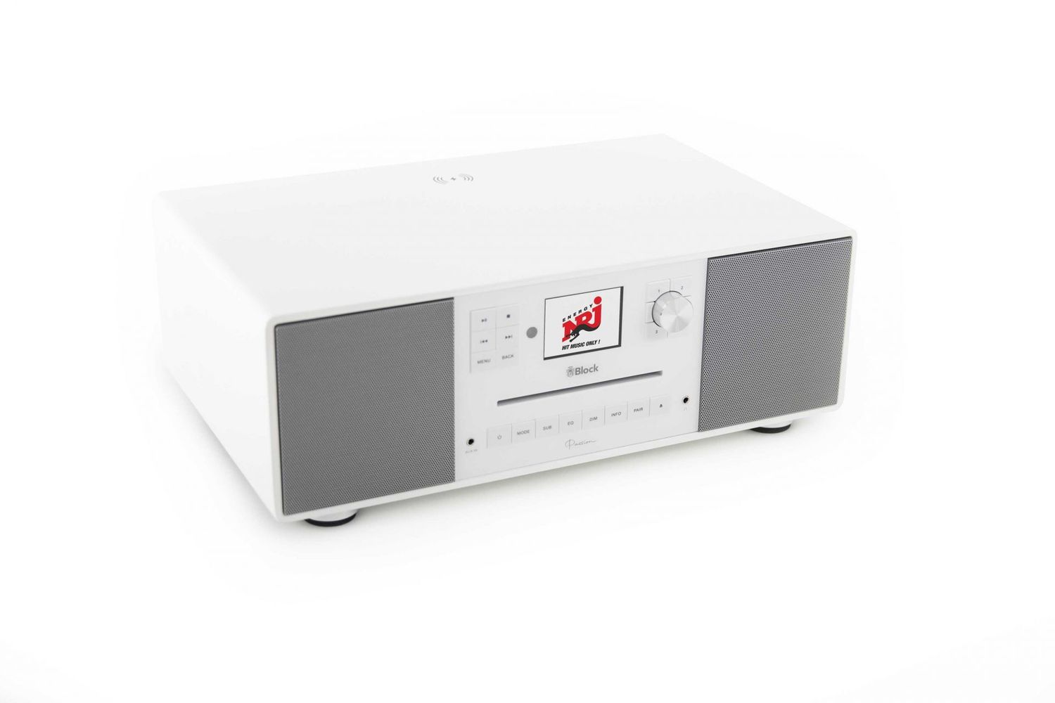 Block Passion Smartradio Weiss