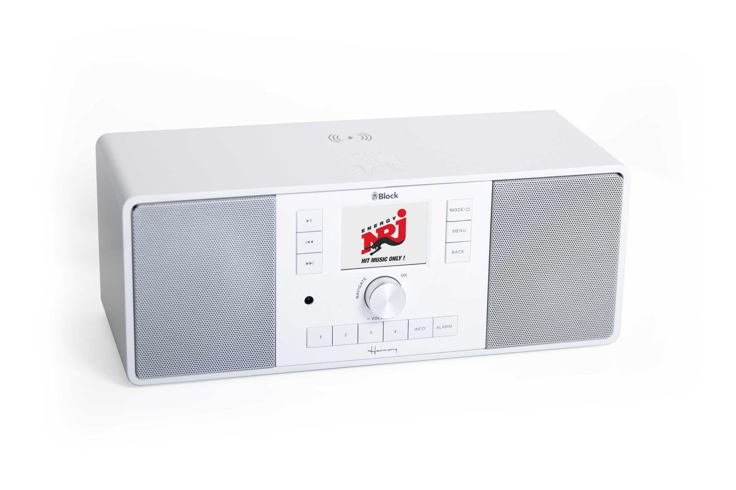 Block Harmony Smartradio Weiss
