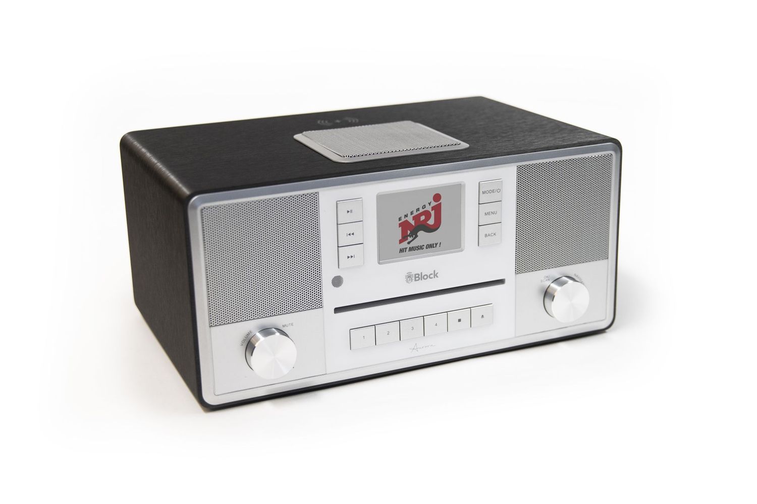 Block Aurora Smartradio Anthrazit